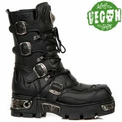 Boots NEW ROCK - VEGAN NEGRO - NEW REACTOR NEGRO