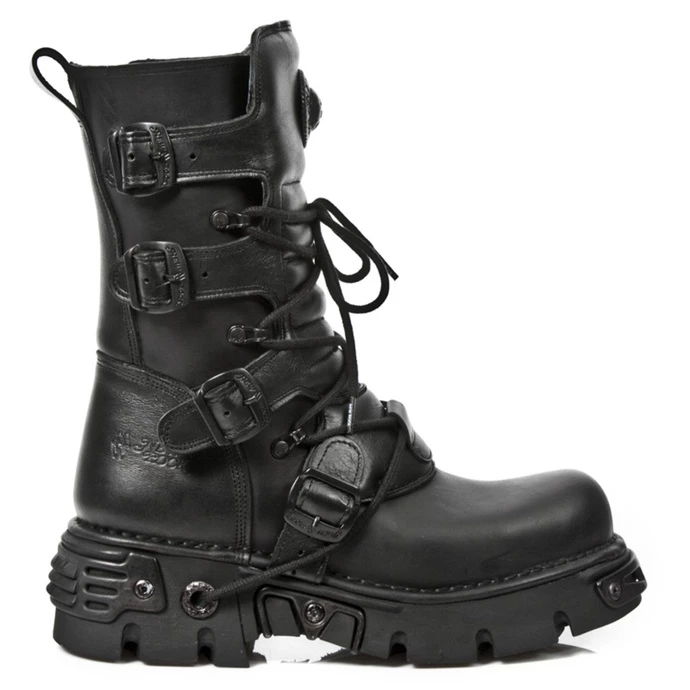 Boots NEW ROCK - ITALI NEGRO OXIDO