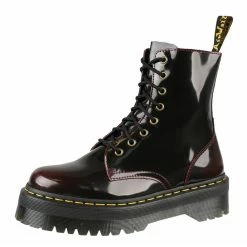 Boots DR. MARTENS - 8 Holes - JADON - CHERRY RED ARCADIA