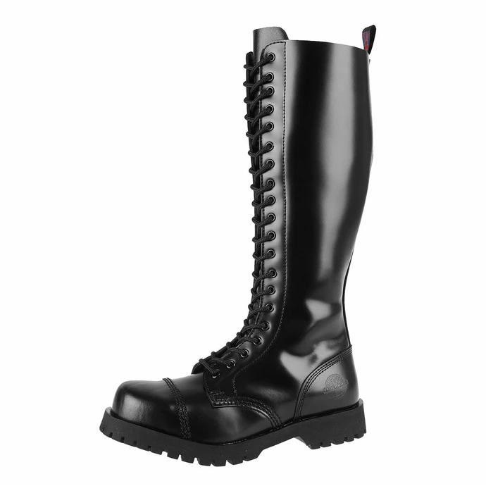 Boots NEVERMIND - 20 Eyelet - BLACK POLIDO