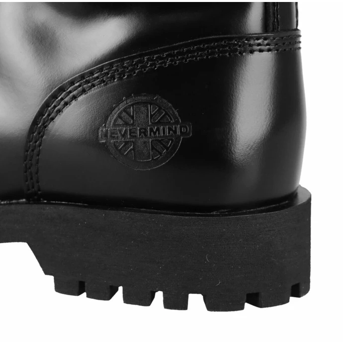 Boots NEVERMIND - 20 Eyelet - BLACK POLIDO - Image 5
