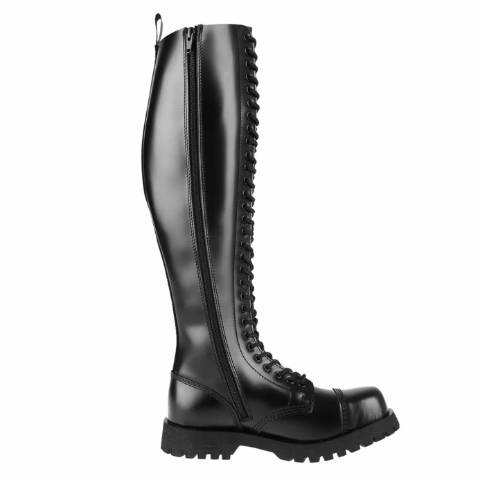 Boots NEVERMIND - 30-eyelet - BLACK POLIDO - Image 3
