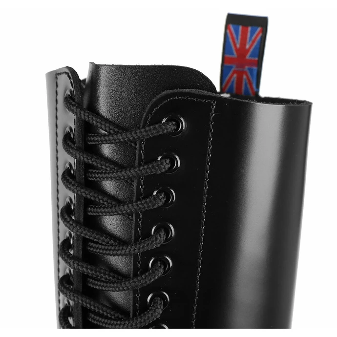 Boots NEVERMIND - 30-eyelet - BLACK POLIDO - Image 6