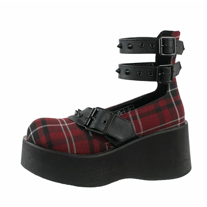 Women's Shoes KILLSTAR - Bloody Mary - BLOOD TARTAN