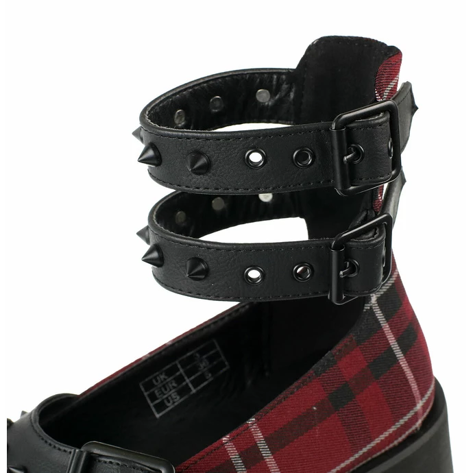 Women's Shoes KILLSTAR - Bloody Mary - BLOOD TARTAN - Image 5