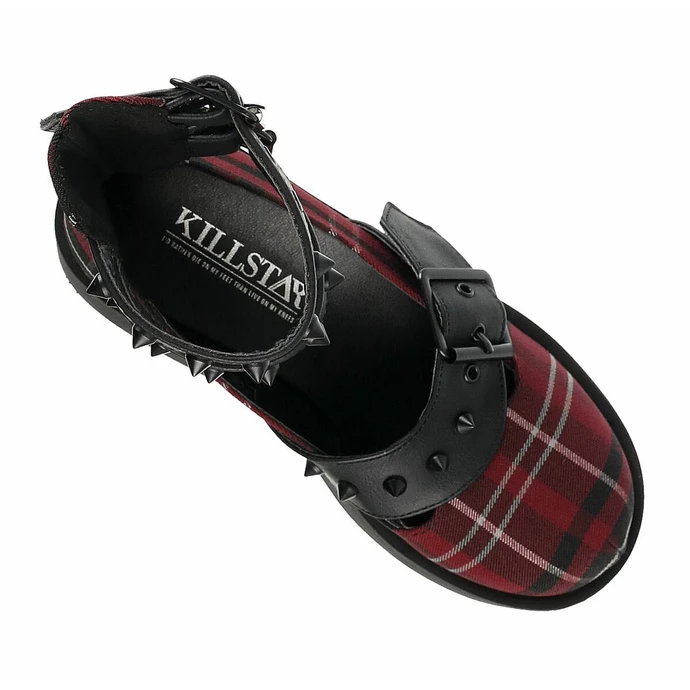Women's Shoes KILLSTAR - Bloody Mary - BLOOD TARTAN - Image 6