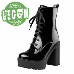 Women's Boots ALTERCORE - Ivy Vegan - Black Patent
