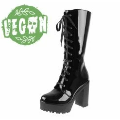 Women's Boots ALTERCORE - Alexa Vegan - Black Patent