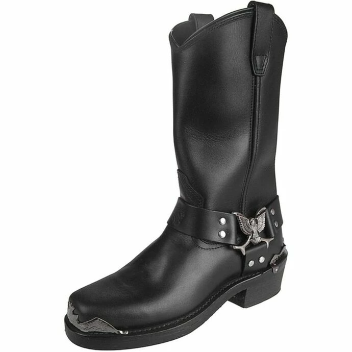 Men's Boots GRINDERS - EAGLE HI BLACK