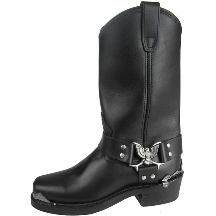 Men's Boots GRINDERS - EAGLE HI BLACK - Image 2