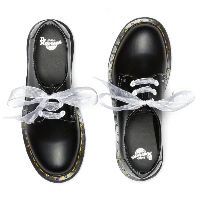 Women's Boots DR. MARTENS - 1461 Hearts - Black - Image 4