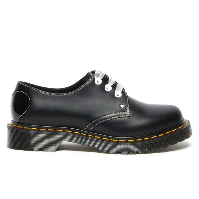 Women's Boots DR. MARTENS - 1461 Hearts - Black - Image 5