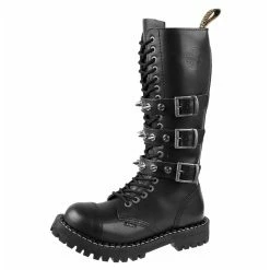 Leather Boots Women's - STEEL