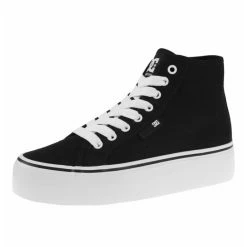 Women's Shoes DC - MANUALHI PLTFRM J SHOE BKW - BLACK / WHITE
