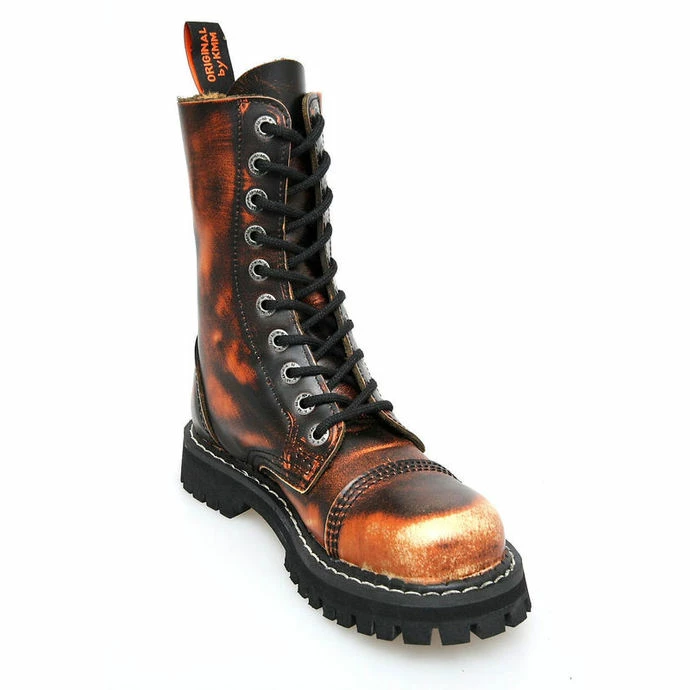 Shoes KMM 10dírkové - White / Orange / Black - Image 2