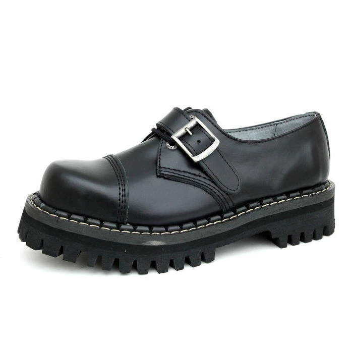 Shoes KMM 3dírkové - Black With Buckle