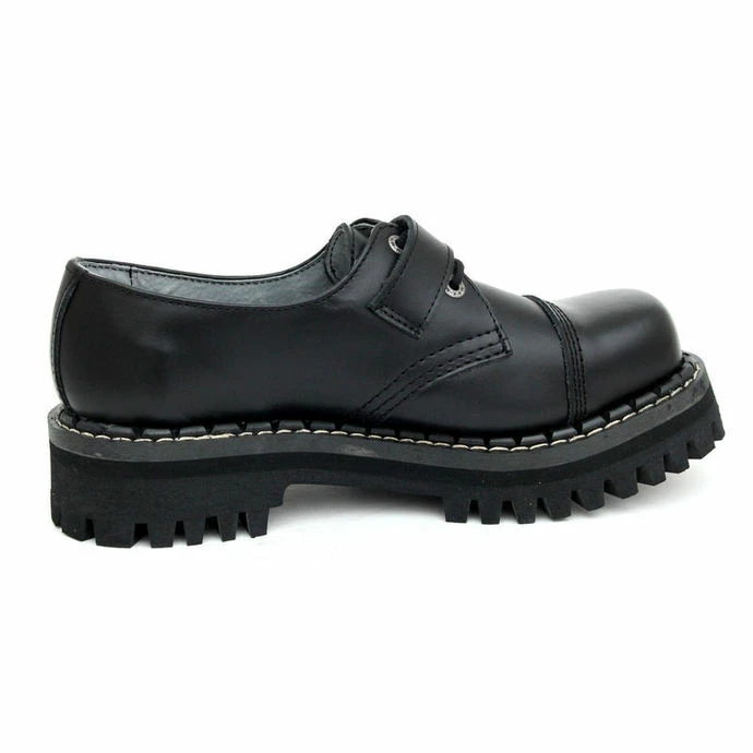 Shoes KMM 3dírkové - Black With Buckle - Image 2
