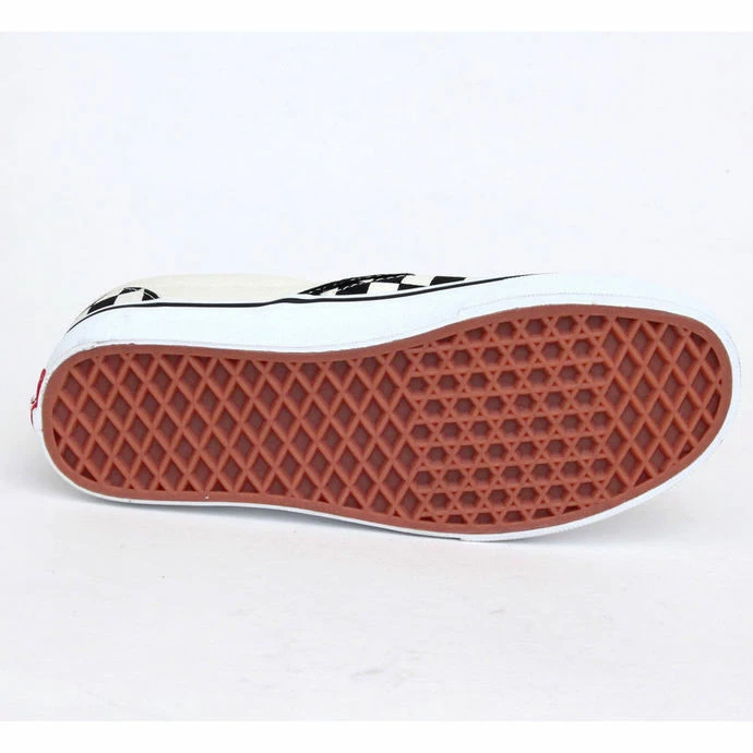 Shoes VANS - Classic Slip He - Black And White Checker - White - Image 5