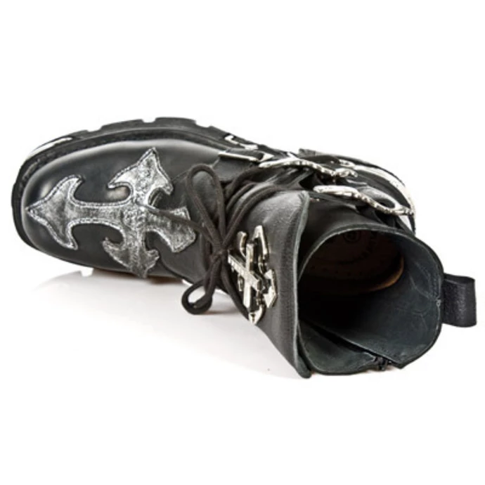 Boots NEW ROCK - ITALI NEGRO, BUFALO NEGRO - 1033-S1 - Image 3