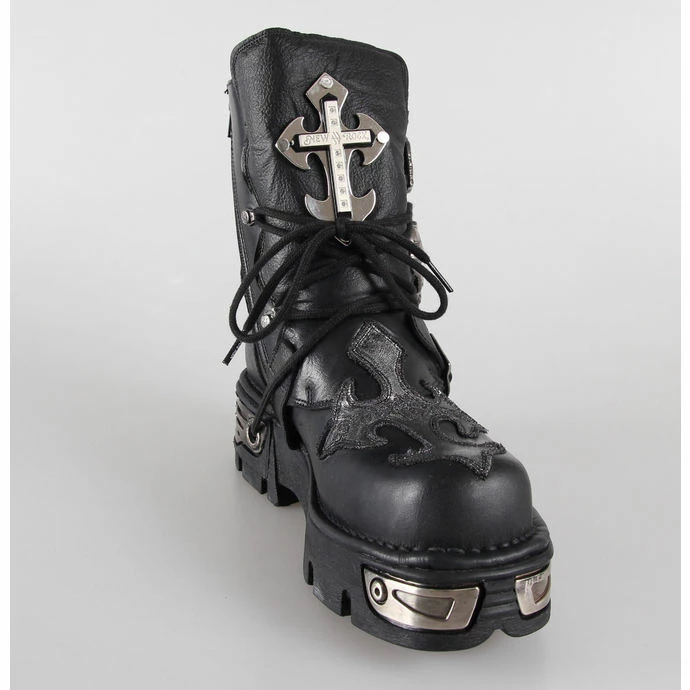 Boots NEW ROCK - ITALI NEGRO, BUFALO NEGRO - 1033-S1 - Image 5