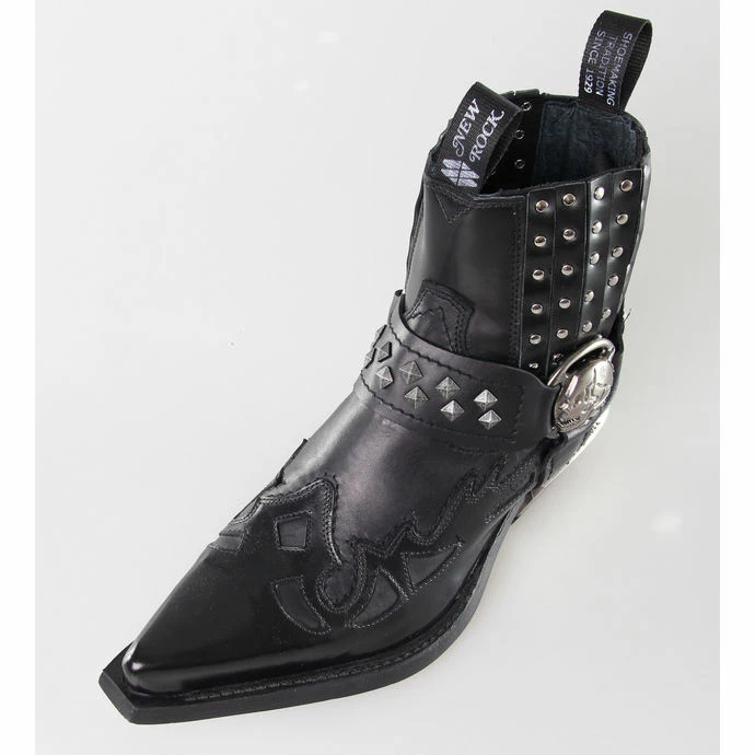 Boots NEW ROCK - ARTIC NEGRO, ITALI NEGRO, WEST NEGRO-ACERO TACON ACERO - Image 5