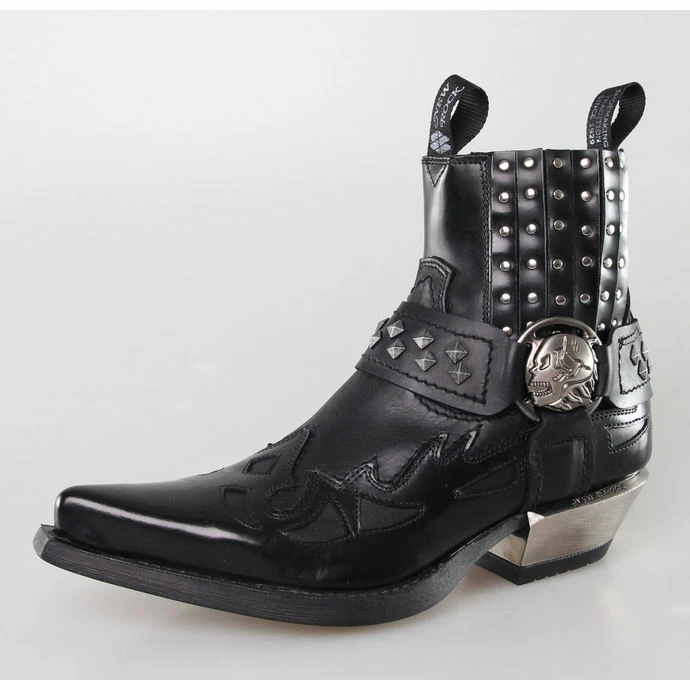 Boots NEW ROCK - ARTIC NEGRO, ITALI NEGRO, WEST NEGRO-ACERO TACON ACERO