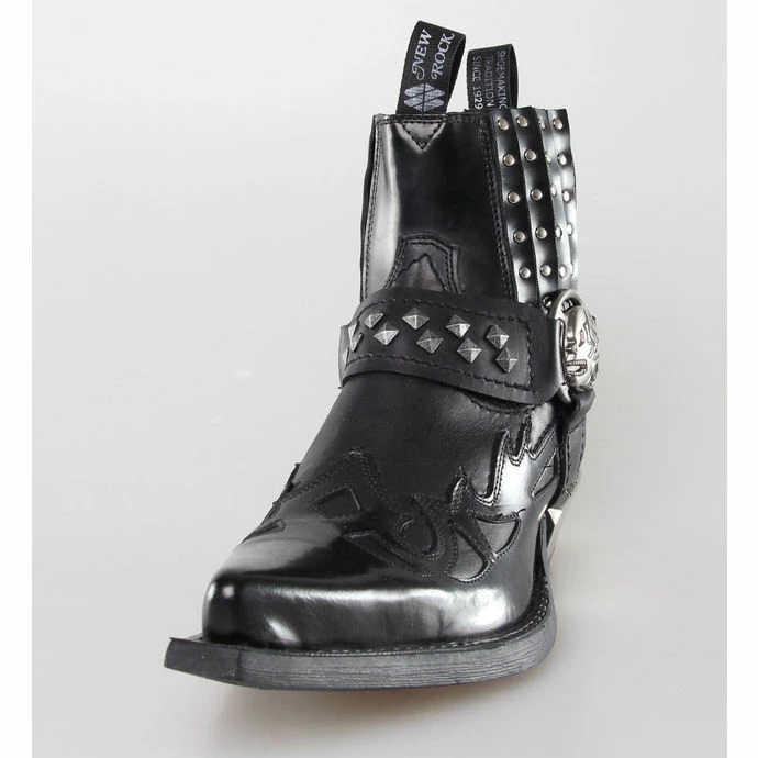 Boots NEW ROCK - ARTIC NEGRO, ITALI NEGRO, WEST NEGRO-ACERO TACON ACERO - Image 2