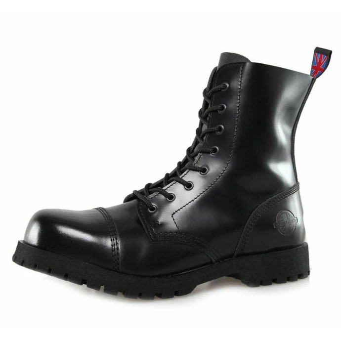 Shoes NEVERMIND - 8 Pinhole - Black Polido