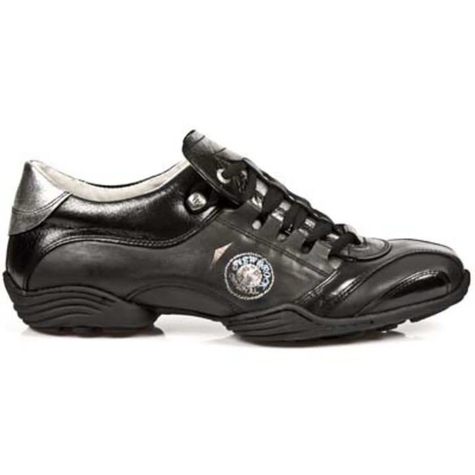 Shoes NEW ROCK - ITALI NEGRO, BOX PLANE