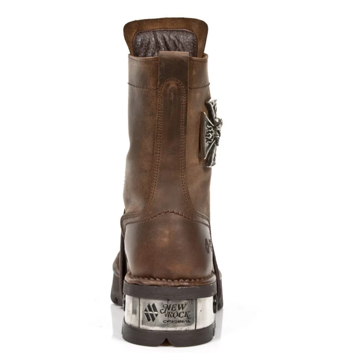 Boots NEW ROCK - VENTURE AVIADOR MARRON M3 ACERO ORIF - Image 3