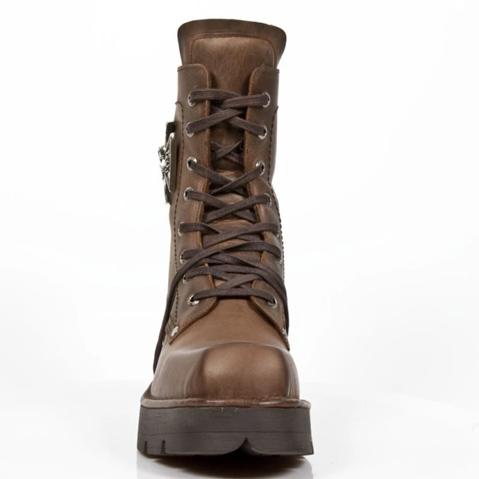Boots NEW ROCK - VENTURE AVIADOR MARRON M3 ACERO ORIF - Image 4