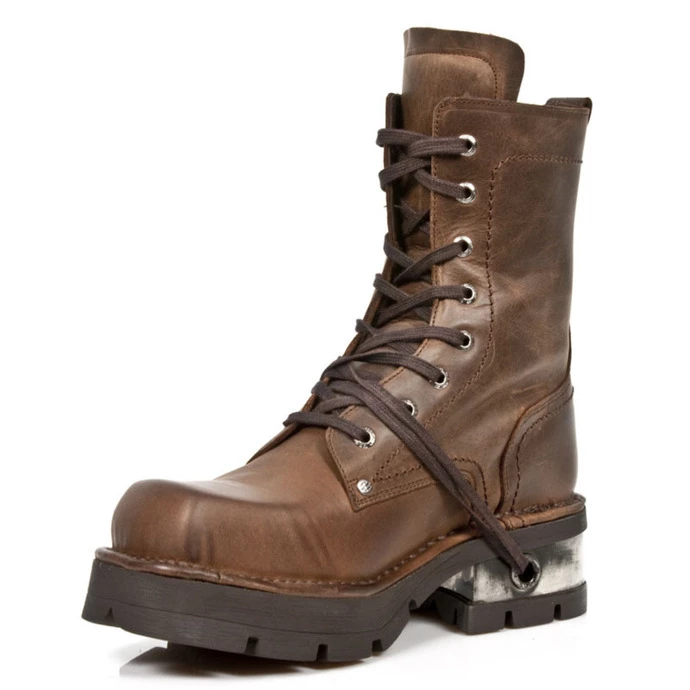Boots NEW ROCK - VENTURE AVIADOR MARRON M3 ACERO ORIF - Image 5