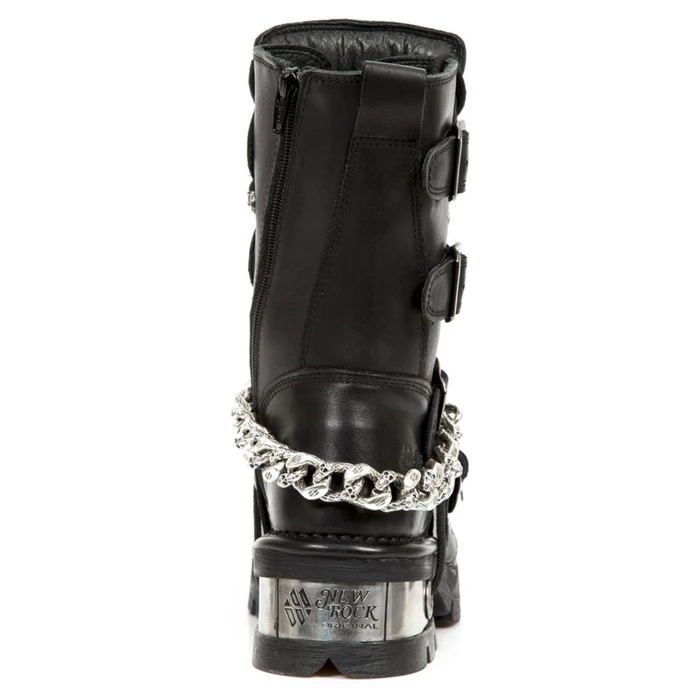 Boots NEW ROCK - Itali Negro - Nomada Negro - Planing Negro - Image 5