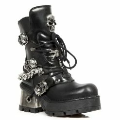 Boots NEW ROCK - Itali Negro - Nomada Negro - Planing New Negro