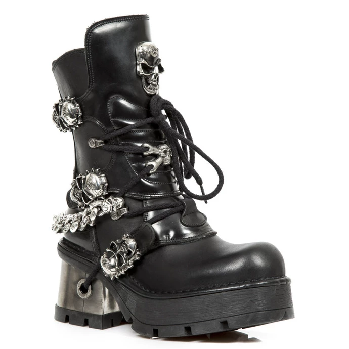 Boots NEW ROCK - Itali Negro - Nomada Negro - Planing New Negro