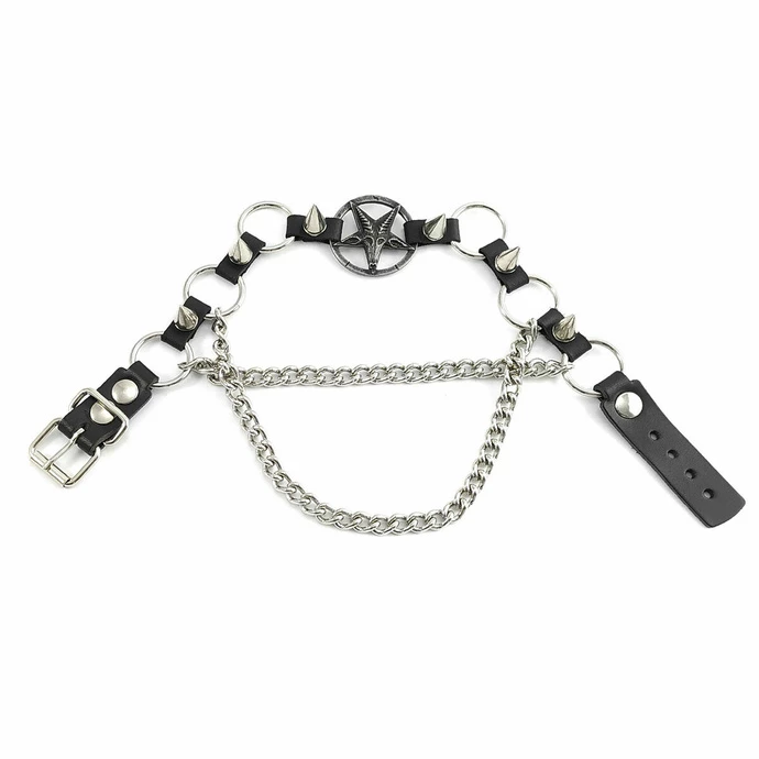 Shoe Harness Baphomet Rings Boot Strap - Image 3