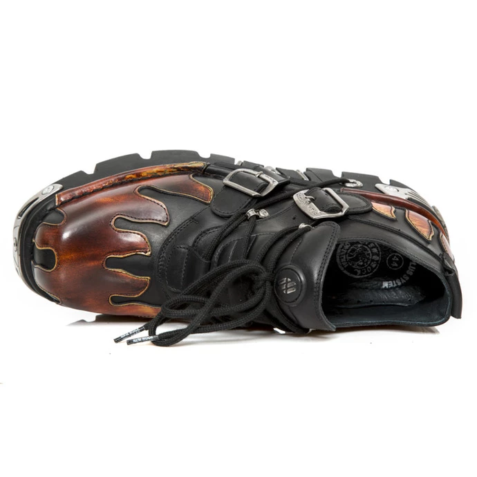 Shoes NEW ROCK - ITALIAN BLACK, PULIK FUEGO - Image 6