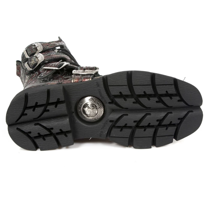 Shoes NEW ROCK - VINTAGE FLOWER ROJO - Image 6