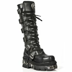 Boots NEW ROCK - ITALI NEGRO