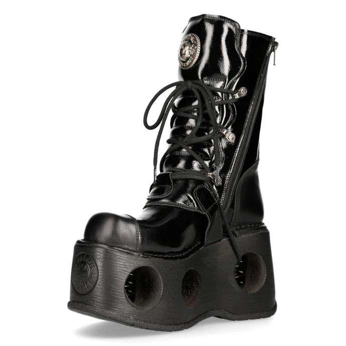 Boots NEW ROCK - CRUST NEGRO - Image 5