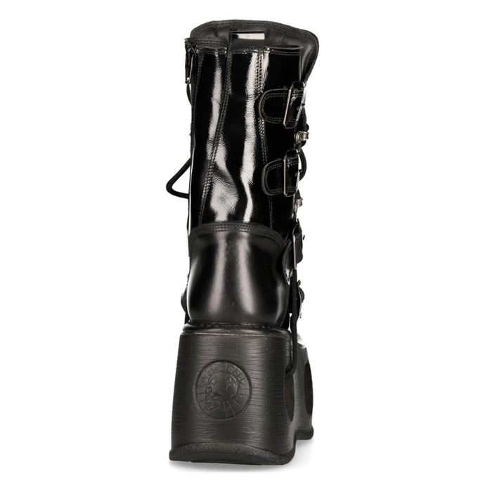 Boots NEW ROCK - CRUST NEGRO - Image 6