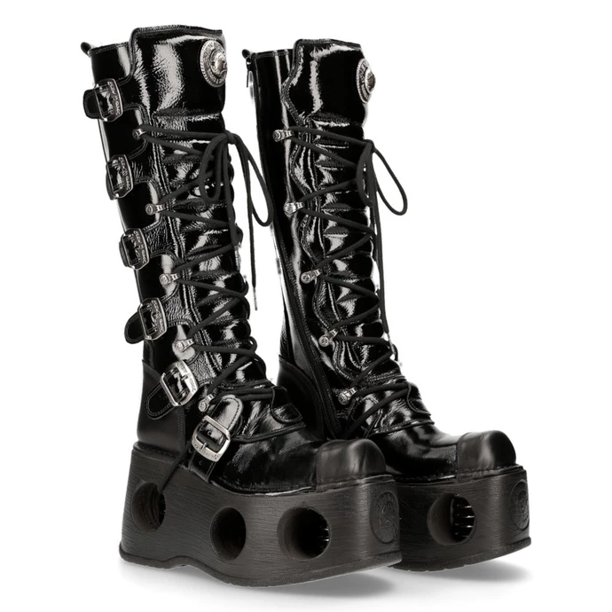 Leather Boots Women's - NEW ROCK