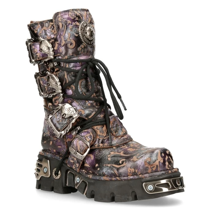 Shoes NEW ROCK - VINTAGE FLOWER LILA - Image 2