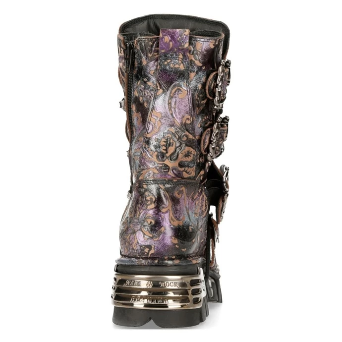Shoes NEW ROCK - VINTAGE FLOWER LILA - Image 6