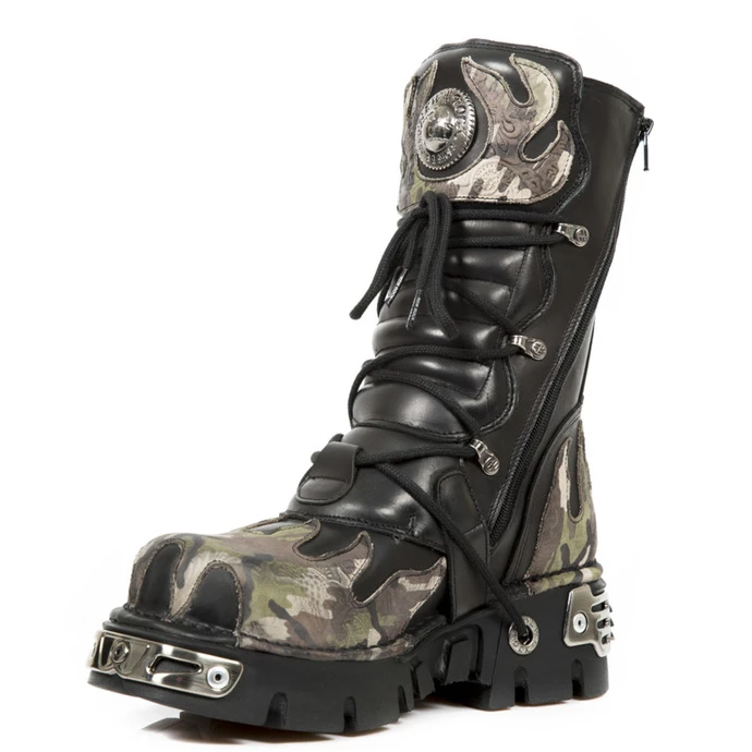 Boots NEW ROCK - ITALI NEGRO - Image 4