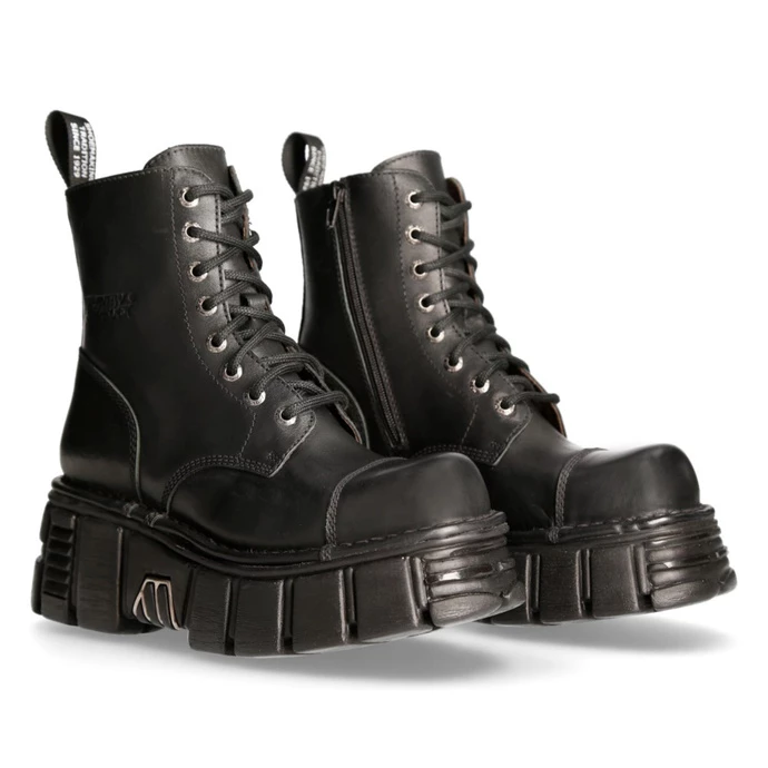 Leather Boots Unisex - NEW ROCK