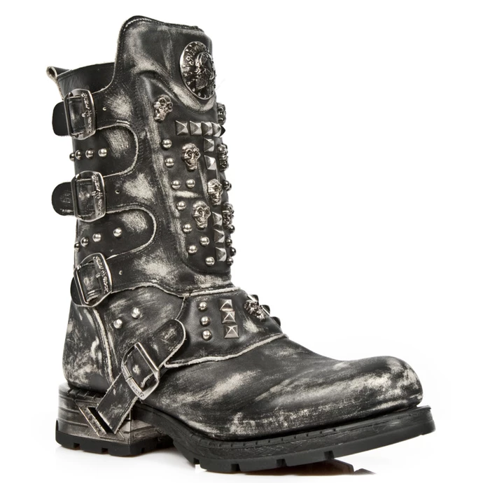Leather Boots Unisex - NEW ROCK