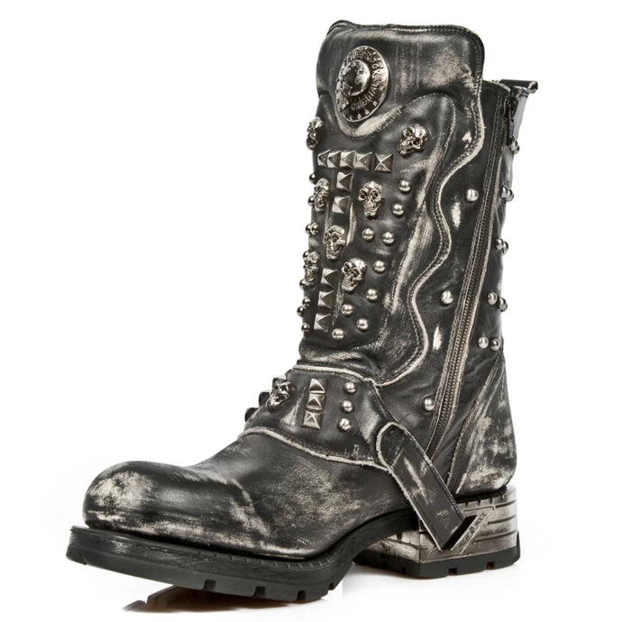 Leather Boots Unisex - NEW ROCK - Image 4