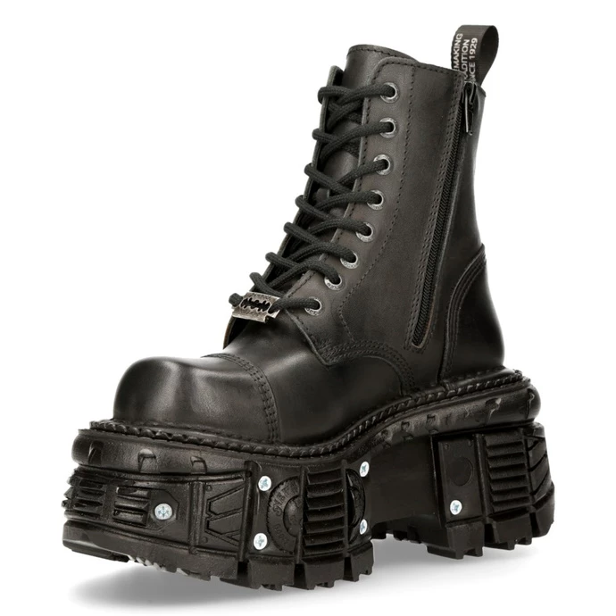 Boots NEW ROCK - CRUST NEGRO - Image 3