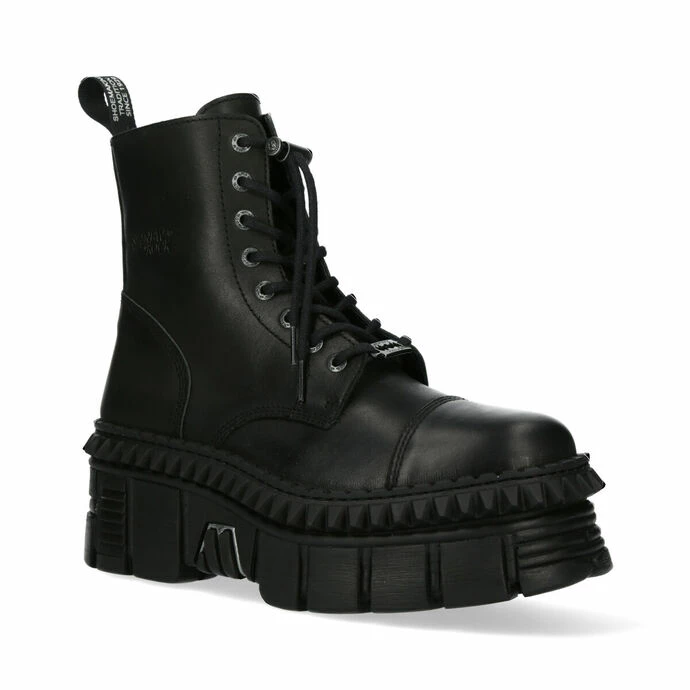 Shoes NEW ROCK - CRUST NEGRO - Image 3